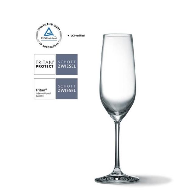 Champagne flute Viña