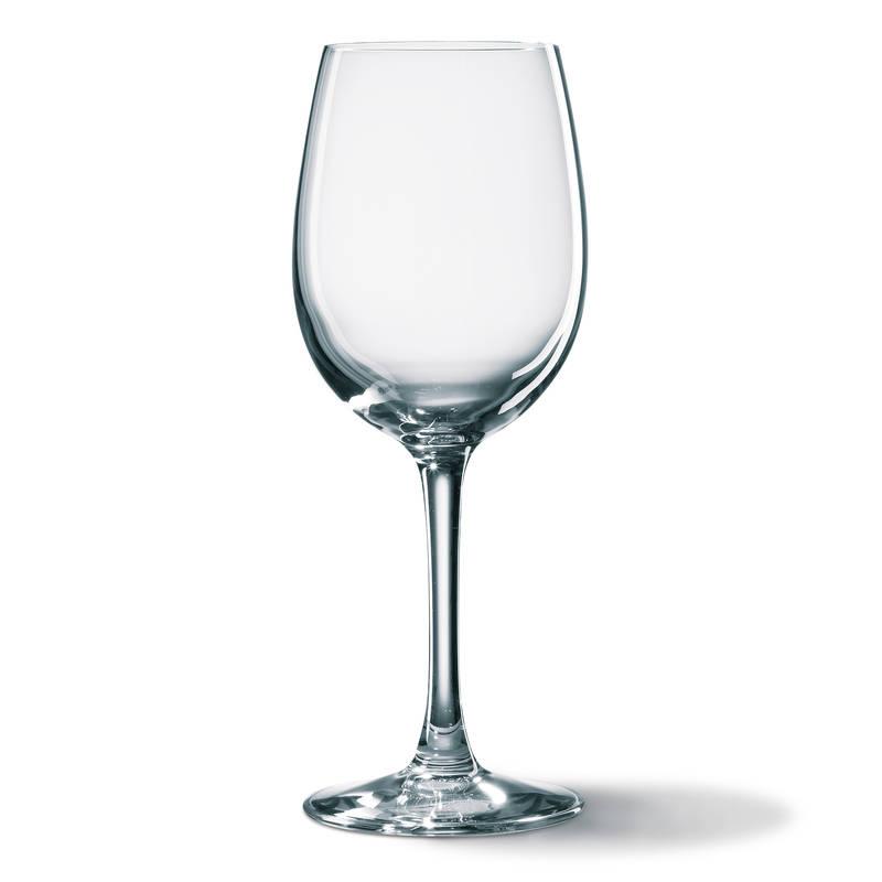 Red wine glass